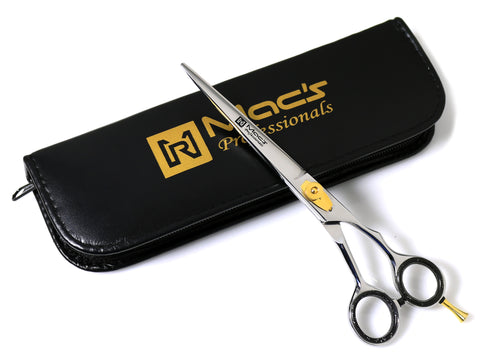 SUVORNA 5.5 Professional Barber Multicolor Titanium Razor Edge Hair Cutting of